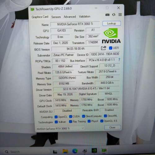 ZOTAC GAMING GeForce RTX 3060 Ti Twin Edge OC LHR