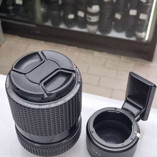 PENTAX REFLEX ZOOM 400-600 F8-12 PK MOUNT + NIKON Z MOUNT
