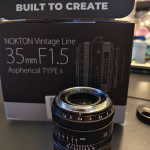 Voigtlander 35mmF1.5  NOKTON 35mm F1.5 Aspherical II (M mount)