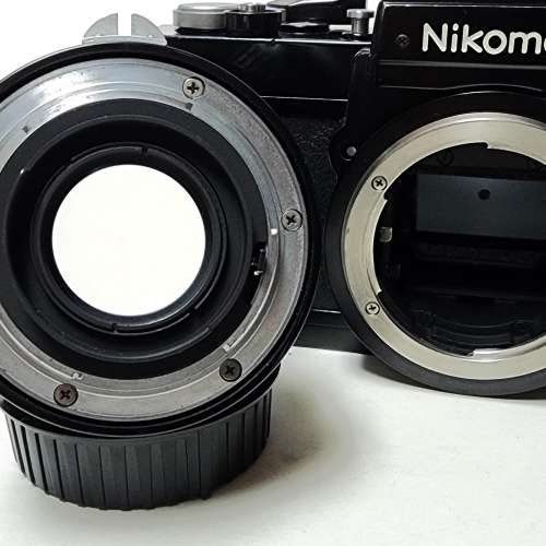Nikon Nikomat FTN 後期黑機身 Non ai Nikon NIKKOR 50mm F2
