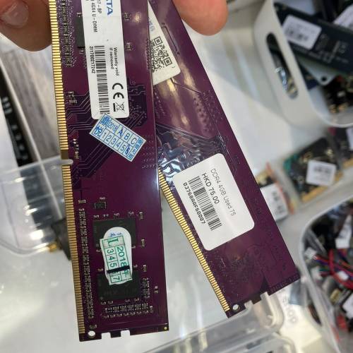 ［深水埗店 全年無休］DDR4 4GB RAM X2
