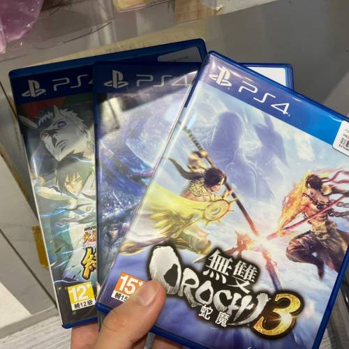 ［深水埗店 全年無休］ PS4遊戲碟 無雙2 無雙3 火影