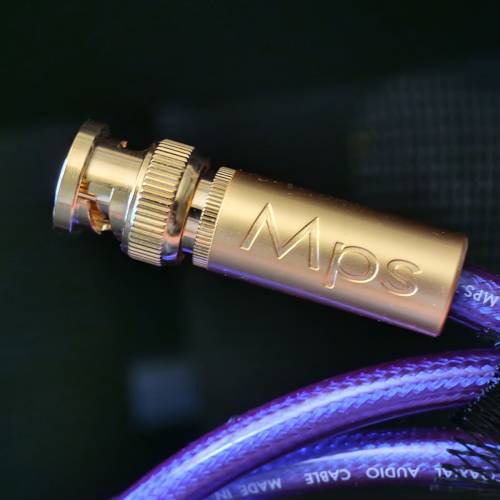 MPS M-50BNC 無氧銅鍍銀 BNC時鐘線 50&Omega;