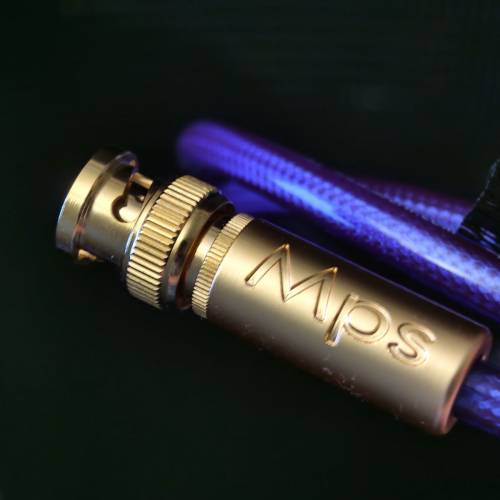 MPS M-50BNC 無氧銅鍍銀 BNC時鐘線 50&Omega;