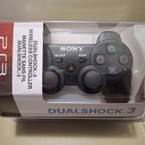 未拆包裝全新 PS3 playstation黑色無線手制 wireless controller