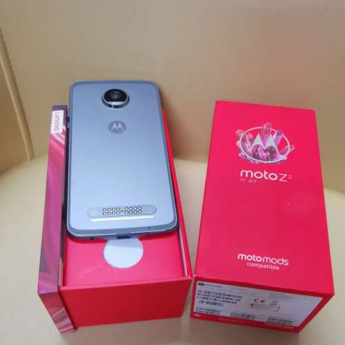 99%新 有盒全套Motorola Moto Z2 Play收藏品
