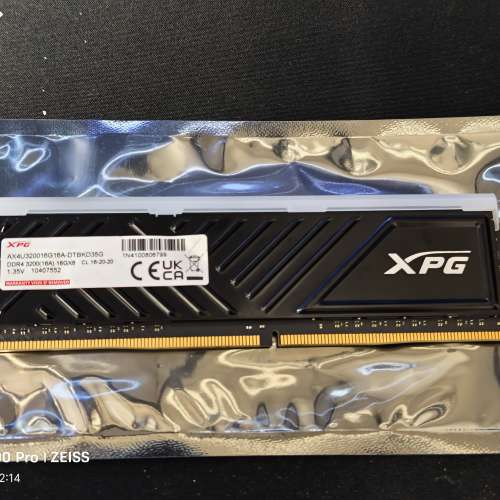 DDR4 RGB 3200hz 16GB