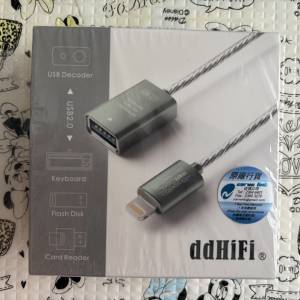 ddHifi USB A 母頭至lightning 公頭轉接線
