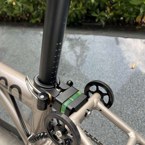亮光鈦色 JAVA NEO 9速 桶軸碟剎 16吋 349 鋁合金折叠車 （三折叠小布 國布 ）送前...