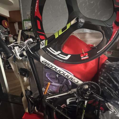 公路單車 急售 可議 ！Cannondale CAAD10 105 ，FAST FORWARD 碳纖維三刀輪