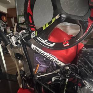 公路單車 急售 可議 ！Cannondale CAAD10 105 ，FAST FORWARD 碳纖維三刀輪