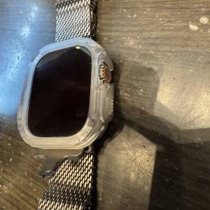 Apple Watch Ultra 3 (GPS + M 動網絡）；49 毫米原色鈦金屬錶殼； 原色鈦金屬米蘭...