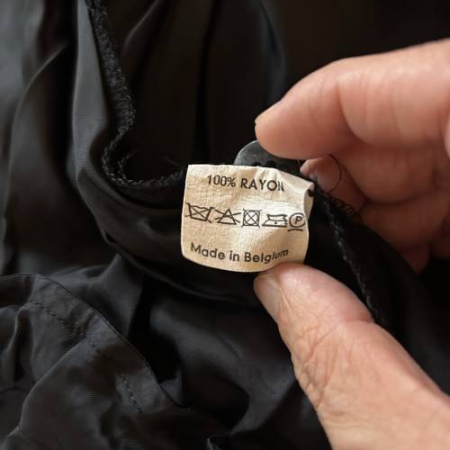 全新 -Dries Van Noten black dress