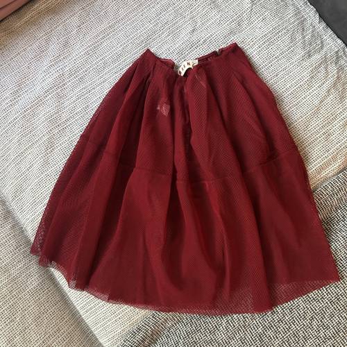 全新未使用 MARNI  Red Skirt