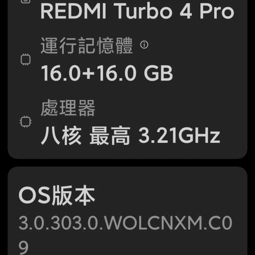 REDMI TURBO 4 PRO 16+16/256