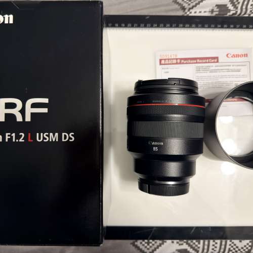 CANON RF85mm F1.2 L USM DS 行貨