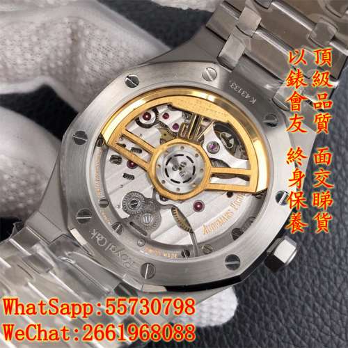 愛彼AP 皇家橡樹系列 15500ST.OO.1220ST.03 41mm 黑面