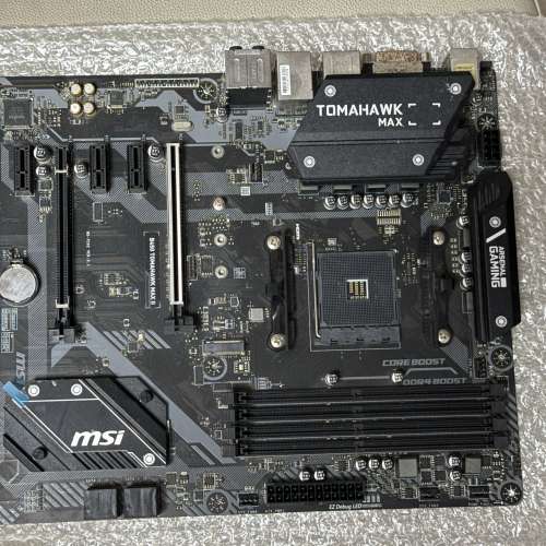二手 MSI B450 TOMAHAWK II MAX B450 DDR4 AM4 ATX MB