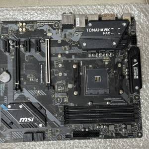 二手 MSI B450 TOMAHAWK II MAX B450 DDR4 AM4 ATX MB