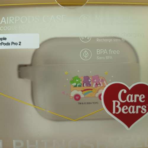 全新 RHINOSHIELD聯乘 Care Bears AirPods Pro 2 保護殼