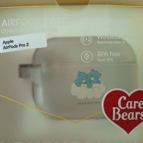 全新 RHINOSHIELD聯乘 Care Bears AirPods Pro 2 保護殼