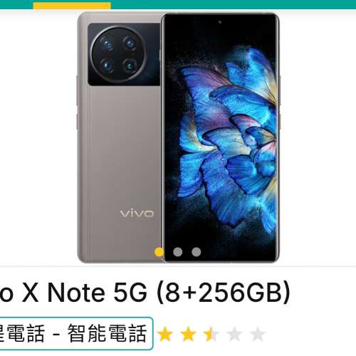 vivo x note