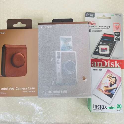 🔥現貨包順豐🔥Fujifilm Instax Mini Evo 兩用即影即有相機 (Type-C) 【水貨平行進口...