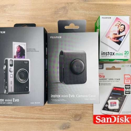 🔥現貨包順豐🔥Fujifilm Instax Mini Evo 兩用即影即有相機 (Type-C) 【水貨平行進口...