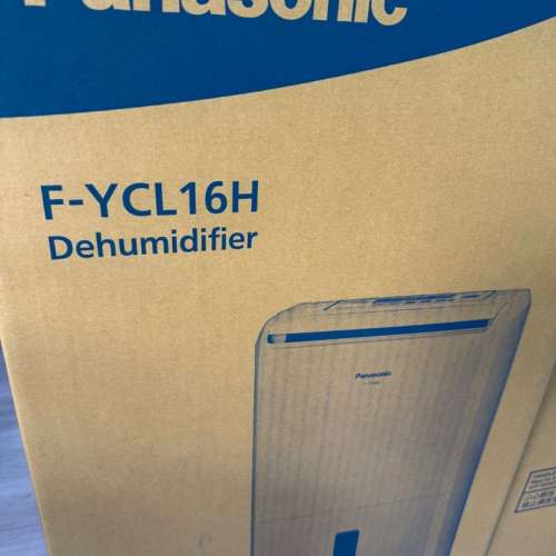 Panasonic （全新）樂聲 16公升ECONAVI智慧節能抗敏抽濕機 F-YCL16H