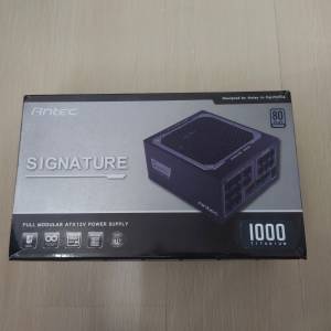 Antec Signature 鈦金 1000W Titanium 全模組化電源 跟 12vhpwr 線（rtx4080/4090/...