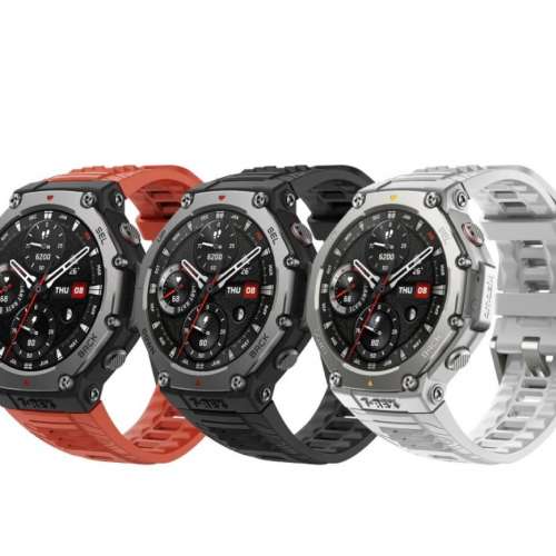 (全新行貨第3代) Amazfit T-Rex 3 智能手錶