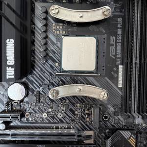 ASUS TUF Gaming B550M-PLUS + Ryzen 5 5600G 套裝