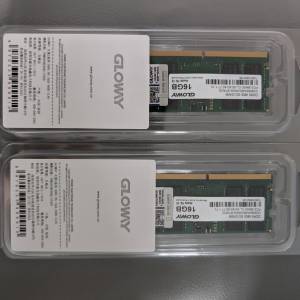 Glowy 光威 DDR5 SODIMM 16GB * 2 32GB 一對