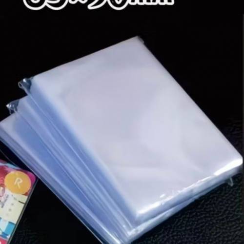 全新 100個 65x90mm 透明咭套 咭片保護套 收藏咭套 薄卡套 pokemon卡 pokemon card ...