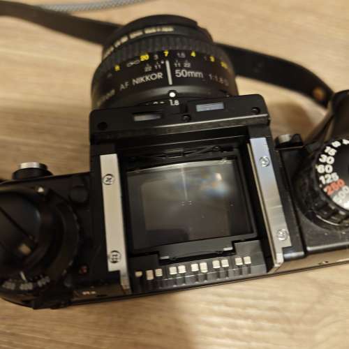 Nikon F4 with 50mm. F1.8 D
