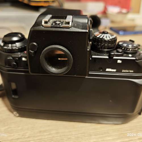 Nikon F4 with 50mm. F1.8 D