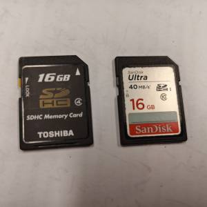 2張 16G SD卡