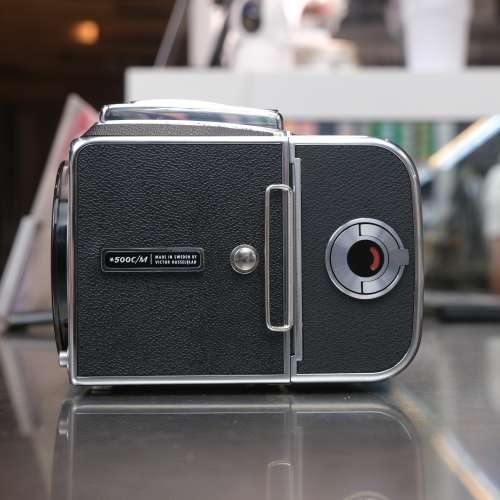Hasselblad 500CM Medium Format Body #1625 and A12 II Silver Film Back #0091