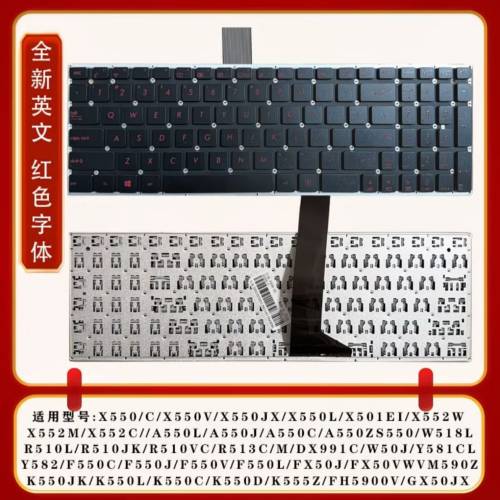 全新ASUS華碩原裝代用手提電腦鍵盤 X550VC A550J FX50VW VM59 OZ K555Z W50J W508 ...