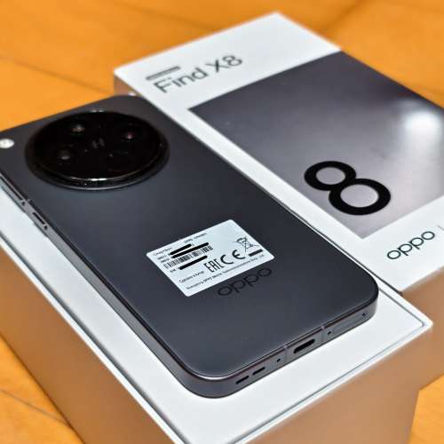 Oppo Find x8 國際版 16+512gb 黑色95新