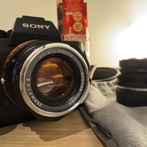 Voigtlander Nokton 35mm f/1.4 II SC M munt