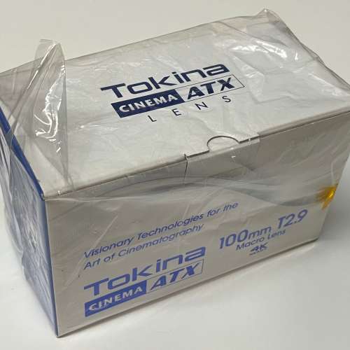 Tokina ATX 100mm T2.9 Macro Cinema Lens (EF Mount)