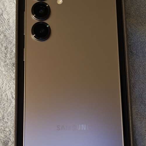 全新三星官網行貨手機霧砂灰 Samsung Galaxy S25 12GB/256GB 連原廠透明磁吸保護殼