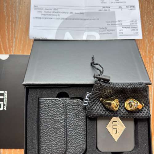 Jomo - Nautilus UIEM(1DD+1Planar+2BC+Brass shell) (Required Delivery: 1)