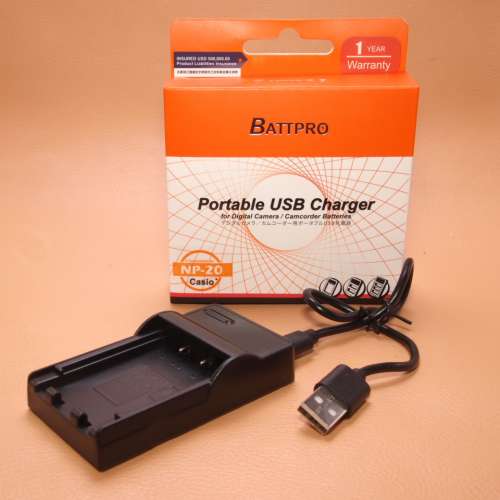 NP20 NP-20充電器合Casio EX-M1,EX-M2,EX-M20,EX-S1,EX-S2,EX-S3,EX-S20,EX-S100,E...