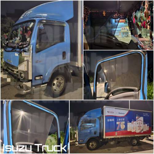 ISUZU 貨車防曬磁石窗網