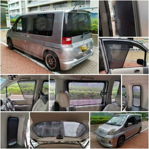 Honda Mobilio 全車防曬磁石窗網