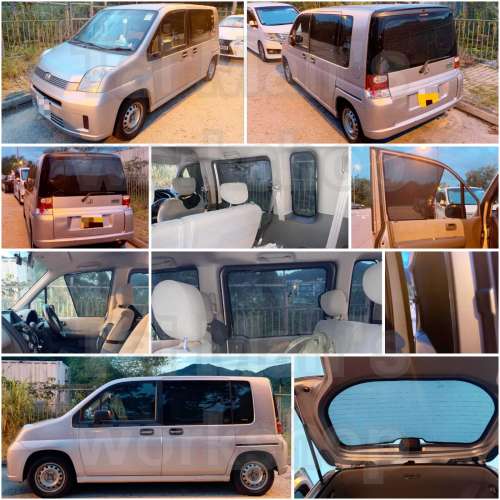 Honda Mobilio 全車防曬磁石窗網