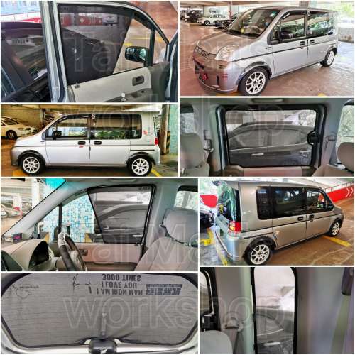Honda Mobilio 全車防曬磁石窗網