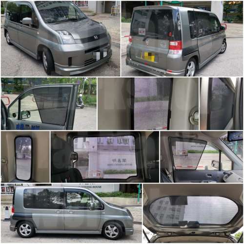 Honda Mobilio 全車防曬磁石窗網